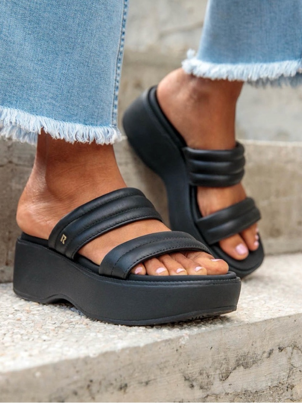 Reef Lofty Lux Hi Women's Platform Sandals NWT